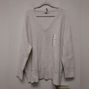 Womens Sweater V-Neck Size 1X #396-397